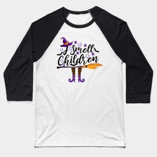 I Smell Children Halloween Baseball T-Shirt